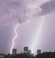 Nearby thunderstorm, Rain, Mostly cloudy